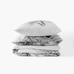 Coffrets Cadeaux|Taies D'oreiller|Carré Blanc Taie d'oreiller rectangulaire coton Ietulou