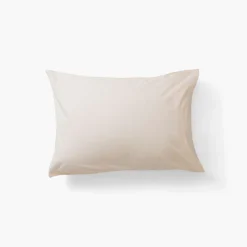 Taies D’oreiller|Carré Blanc Taie d'oreiller rectangulaire percale de coton Bloomart