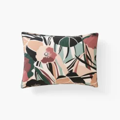 Taies D’oreiller|Carré Blanc Taie d'oreiller rectangulaire percale de coton bio Gisèle
