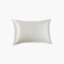 Coffrets Cadeaux|Capsule Soienew|Carré Blanc Taie d'oreiller rectangulaire soie de mûrier Beauté ivoire
