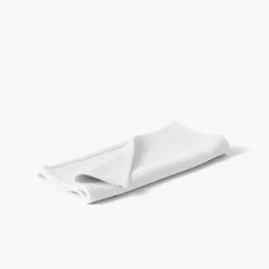Tapis De Bain|Carré Blanc Tapis de bain bouclette de coton biologique Source blanc