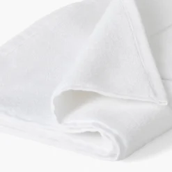 Tapis De Bain|Carré Blanc Tapis de bain bouclette de coton Eloges blanc