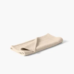 Tapis De Bain|Carré Blanc Tapis de bain bouclette de coton biologique Source naturel