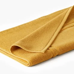 Tapis De Bain|Carré Blanc Tapis de bain coton Lola II miel