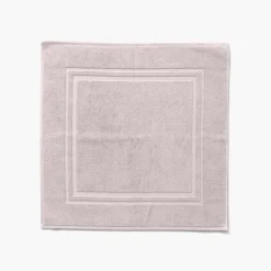 Tapis De Bain|Carré Blanc Tapis de bain coton Lola II nude
