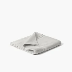 Coffrets Cadeaux|Tapis De Bain|Carré Blanc Tapis de bain coton Lola II perle