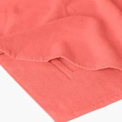 Tapis De Bain|Carré Blanc Tapis de bain coton Lola II corail
