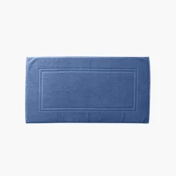 Tapis De Bain|Carré Blanc Tapis de bain coton Lola II encre