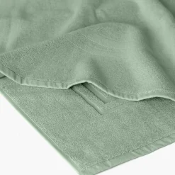 Tapis De Bain|Carré Blanc Tapis de bain coton Lola II sauge
