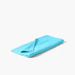 Tapis De Bain|Carré Blanc Tapis de bain coton Lola II turquoise