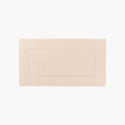 Tapis De Bain|Carré Blanc Tapis de bain coton Pampa II beige