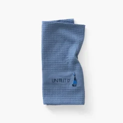 Torchons & Essuie-mains|Coffrets Cadeaux|Carré Blanc Torchon coton nid d'abeille Saveurs indigo