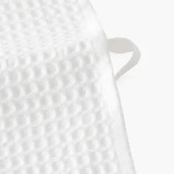 Torchons & Essuie-mains|Carré Blanc Torchon coton nid d'abeille Mykonos blanc