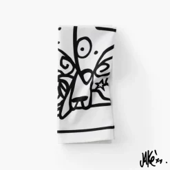 Torchons & Essuie-mains|Coffrets Cadeaux|Carré Blanc Torchon de cuisine coton Jakè x